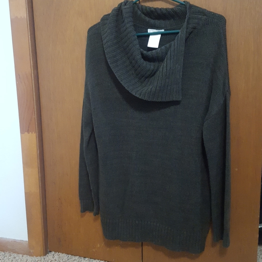 Cowl Neck Knit Sweater